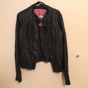 Leather jacket